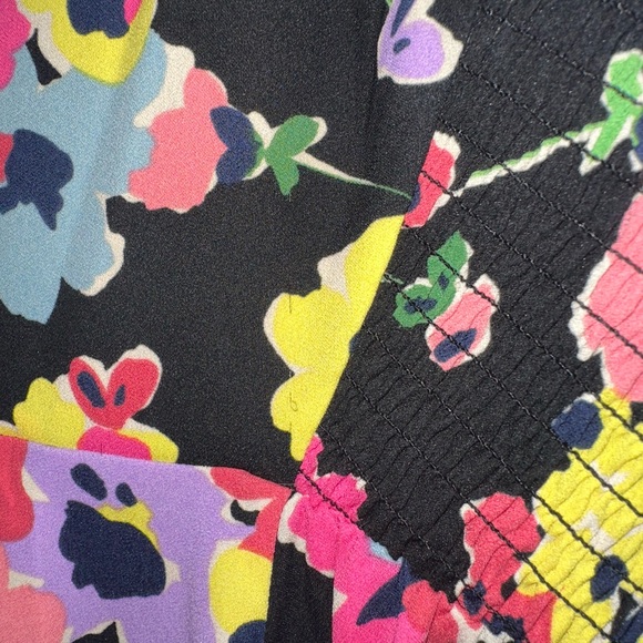 Kate Spade Vibrant Floral Tank Midi Dress Womens Xtra Small - Picture 5 of 10